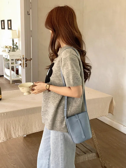 Crossbody Tas Dames - Mini Schoudertas met Flapsluit | Casual