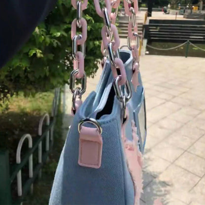 Tas Dames - Y2K Handtas met Sterren en Ketting | Opvallend