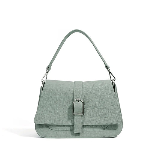 Tas Dames - Stijlvolle Schoudertas met Gesp en Flapdetail | Chique