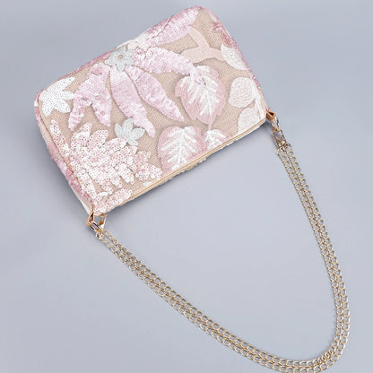 Schoudertas Dames - Romantische Hobo Bag met Bloemenprint | Zomer