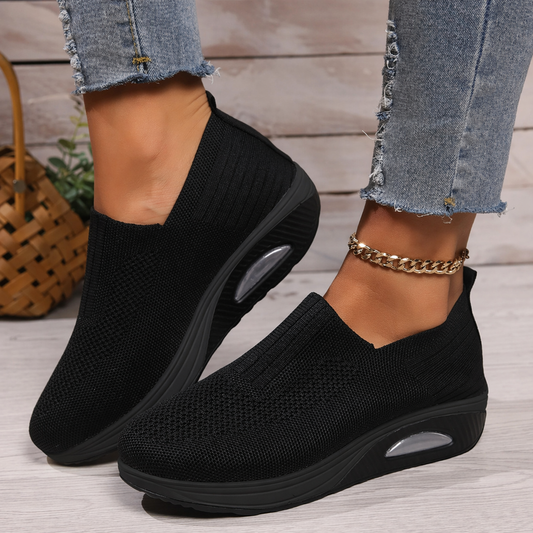 Saar - Casual Comfort Instappers Dames met Luchtkussen Zool en Lichtgewicht Platform
