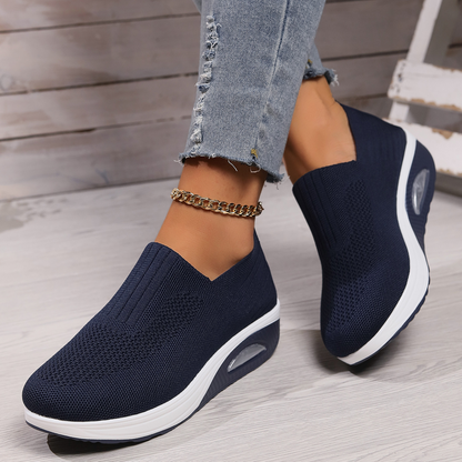 Saar - Casual Comfort Instappers Dames met Luchtkussen Zool en Lichtgewicht Platform