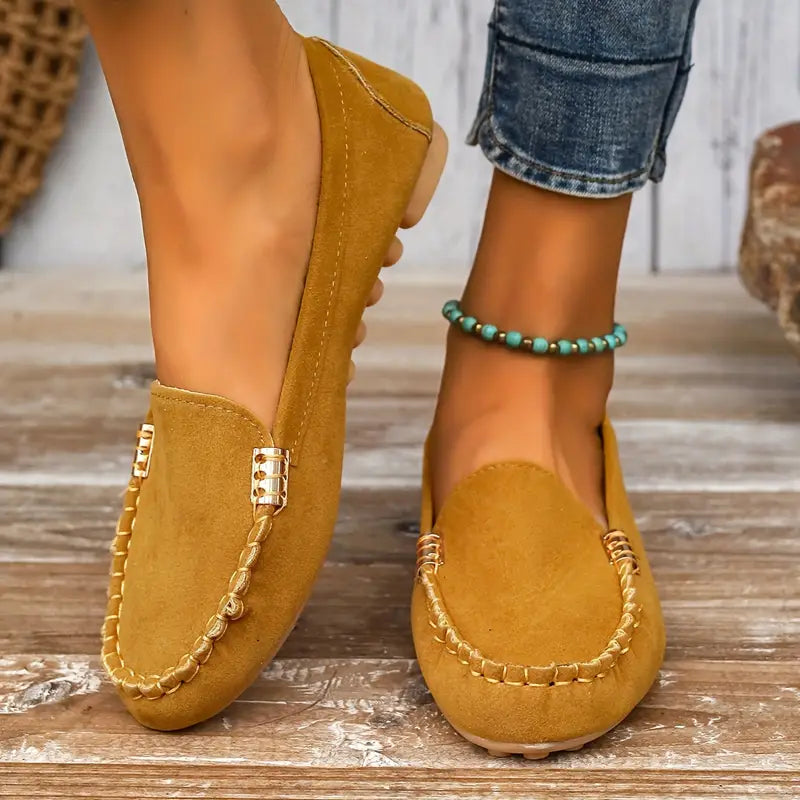 Saar - Comfort Instappers Dames met Flexibele Zool en Stijlvolle Gesp