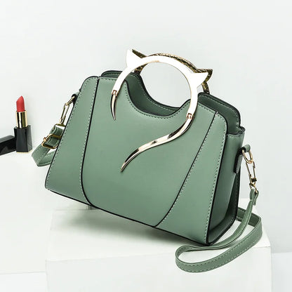 Tas Dames - Stijlvolle Handtas met Gouden Details | Chique