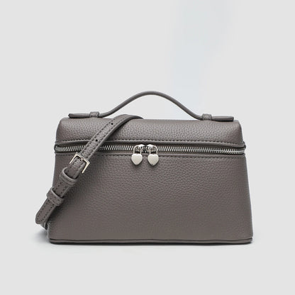 Tas Dames - Rechthoekige Crossbody met Dubbele Rits | Klassiek