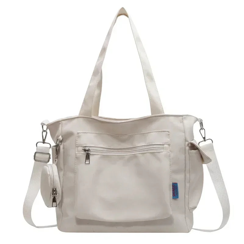 Tas Dames - Grote Shopper met Meerdere Vakken en Mini Tasje | Casual