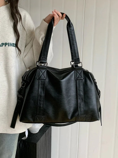 Tas Dames - Grote Schoudertas met Dubbele Handvatten | Casual