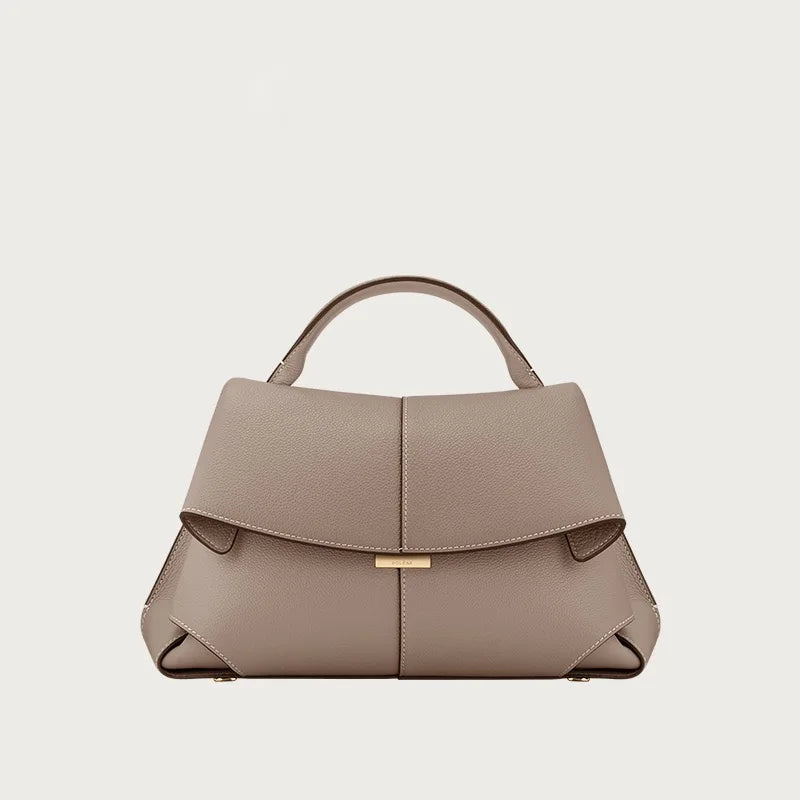 Tas Dames - Parelmoer Ei Clutch met Parelketting | Gala