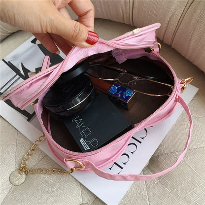 Tas Dames - Ronde Crossbody met Bloemen Borduursel | Zomer