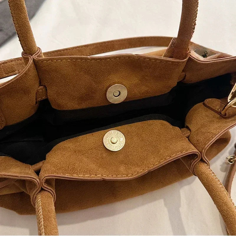 Handtas Dames - Compacte Tas met Strikdetail en Schouderband | Chique