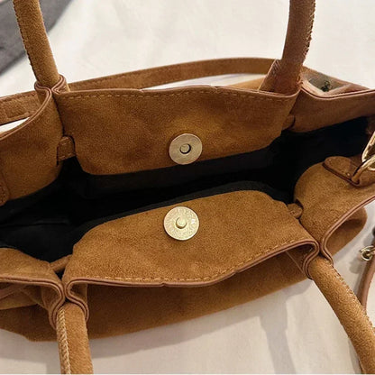 Handtas Dames - Compacte Tas met Strikdetail en Schouderband | Chique