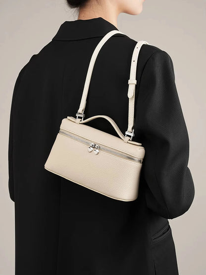 Tas Dames - Rechthoekige Crossbody met Dubbele Rits | Klassiek