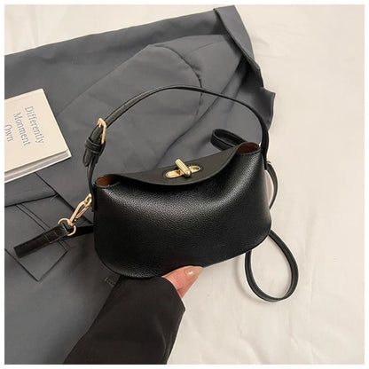 Handtas Dames - Stijlvolle Bucket Bag met Draaisluiting | Chique
