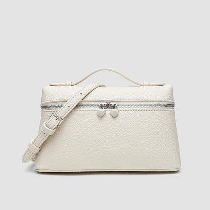 Tas Dames - Rechthoekige Crossbody met Dubbele Rits | Klassiek