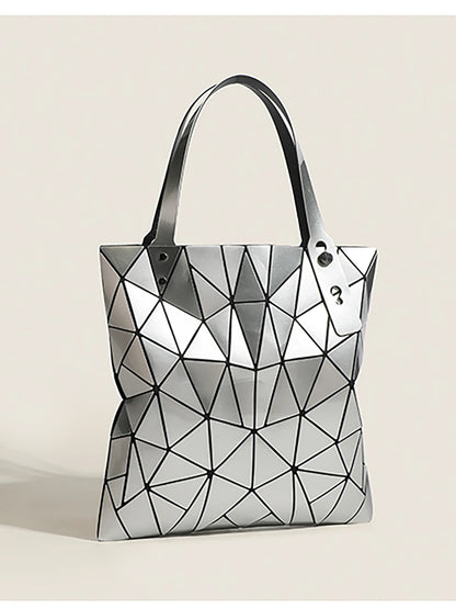 Shopper Dames - Grote Tote Bag met Geometrisch Patroon | Chique