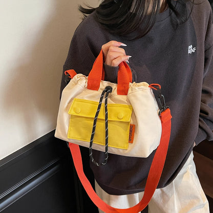 Crossbody Tas Dames - Mini Tas met Voorvakken en Brede Riem | Casual