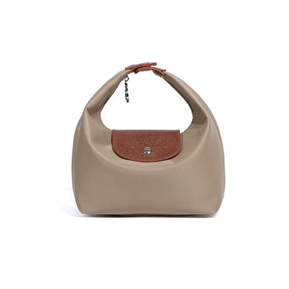 Tas Dames - Halfmaan Schoudertas met Contrasterende Flapdetail | Mini