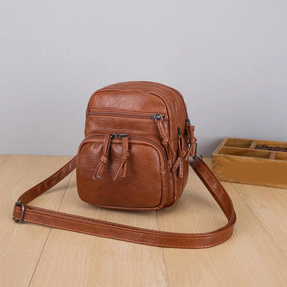 Tas Dames - Crossbody met Meerdere Vakken en Ritssluitingen | Casual