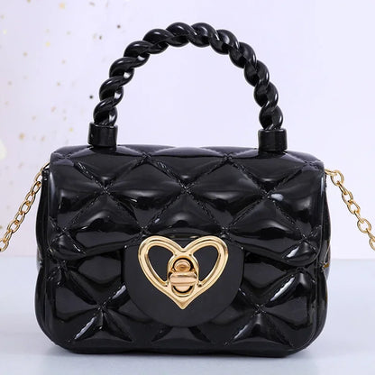 Tas Dames - Schoudertas met Lange Franjes en Gouden Rits | Boho