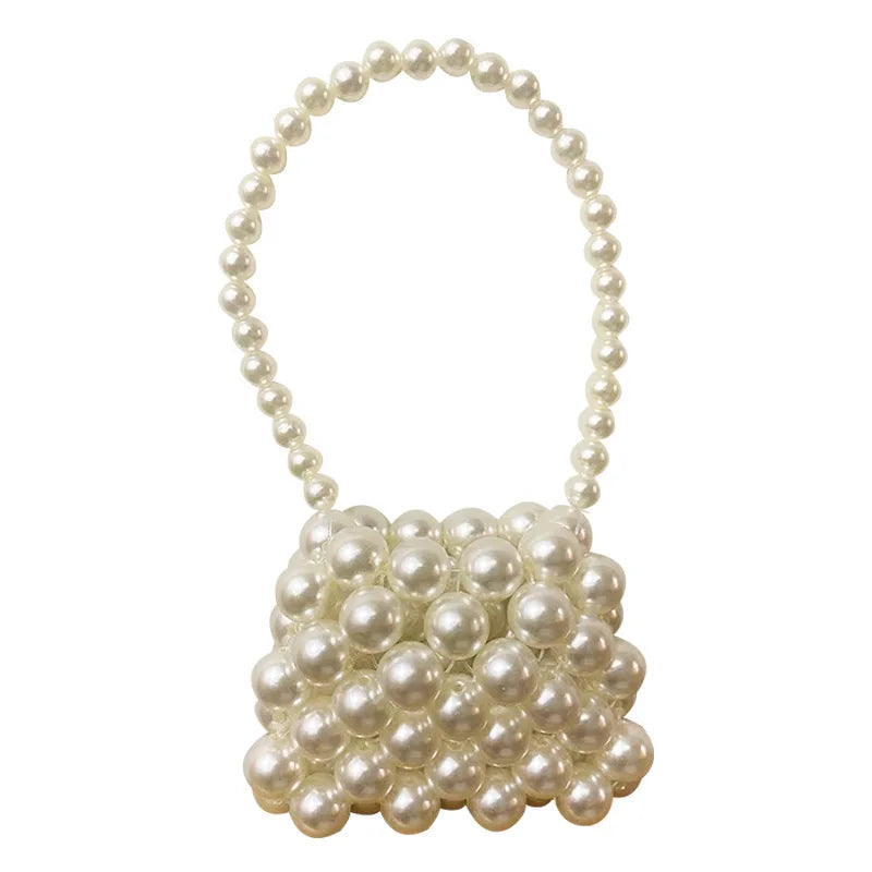 Tas Dames - Mini Handtas Volledig Bezet met Parels | Chique