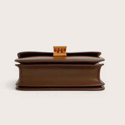 Tas Dames - Elegante Flap met Gouden Gesp en Schouderband | Chic