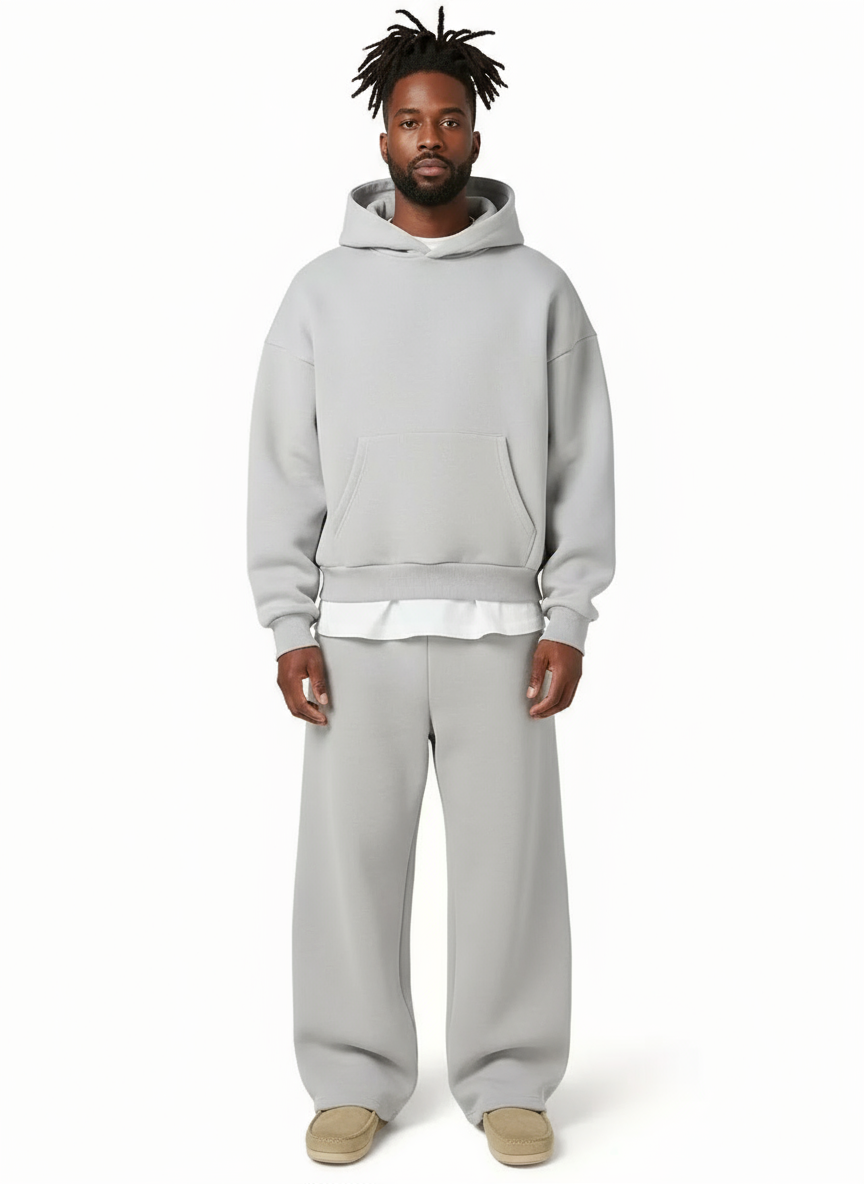 Sem - Heren Oversized Loungewear Set Comfort met Hoodie en Joggingbroek