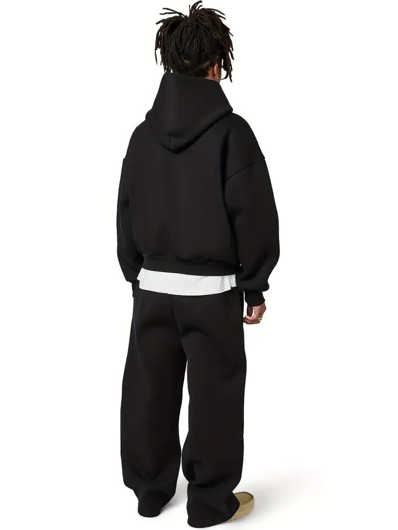 Sem - Heren Oversized Loungewear Set Comfort met Hoodie en Joggingbroek