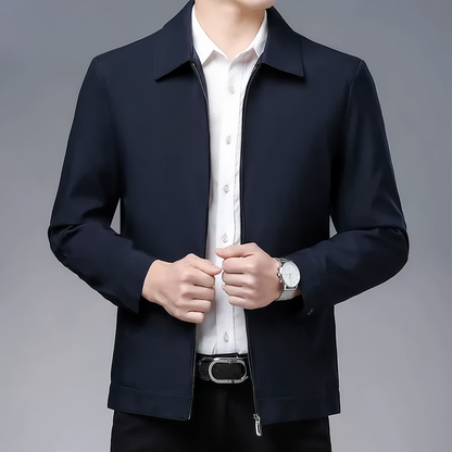 Sem - Heren Tussenjas Smart Casual met Klassieke Kraag voor de Herfst