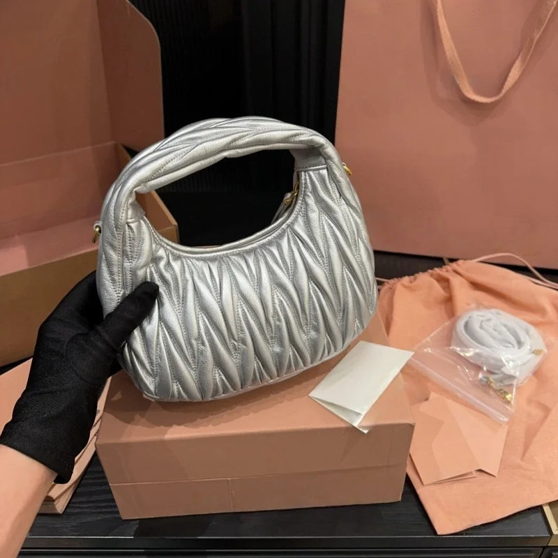 Handtas Dames - Gewatteerde Mini Tas met Handvat | Chique