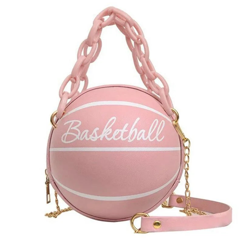 Tas Dames - Ronde Mini Handtas met Ketting | Streetstyle