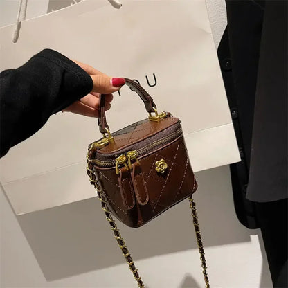 Handtas Dames - Gewatteerd met Ketting en Gouden Details | Chique