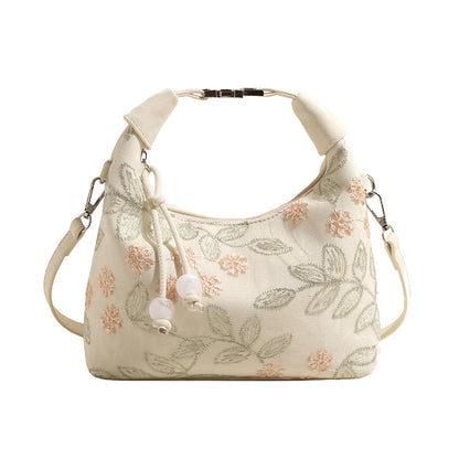 Tas Dames - Crossbody Schoudertas met Bloemenprint | Elegant