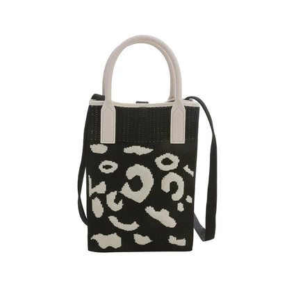 Tas Dames - Gehaakte Nettas met Trekkoord en Binnentas | Boho