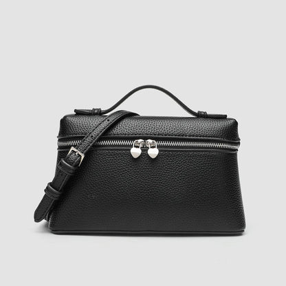 Tas Dames - Rechthoekige Crossbody met Dubbele Rits | Klassiek
