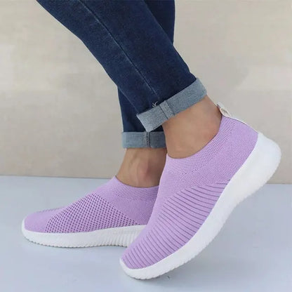 Sneakers Dames - Luchtige Instapper zonder Veters | Casual