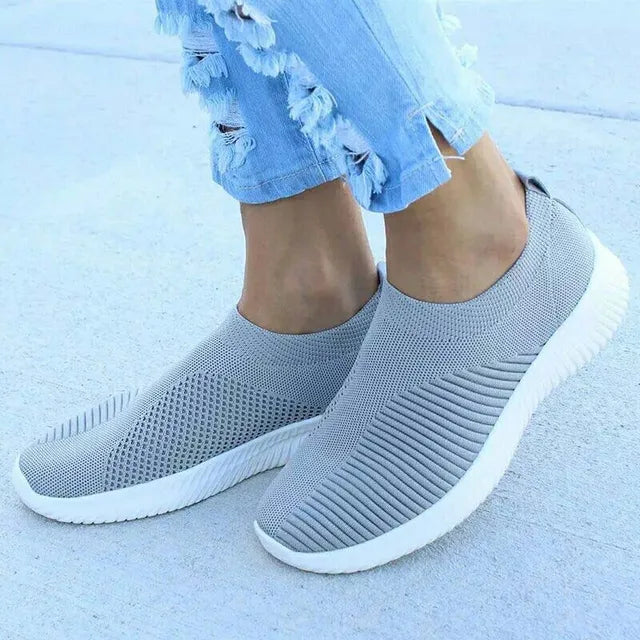 Sneakers Dames - Luchtige Instapper zonder Veters | Casual