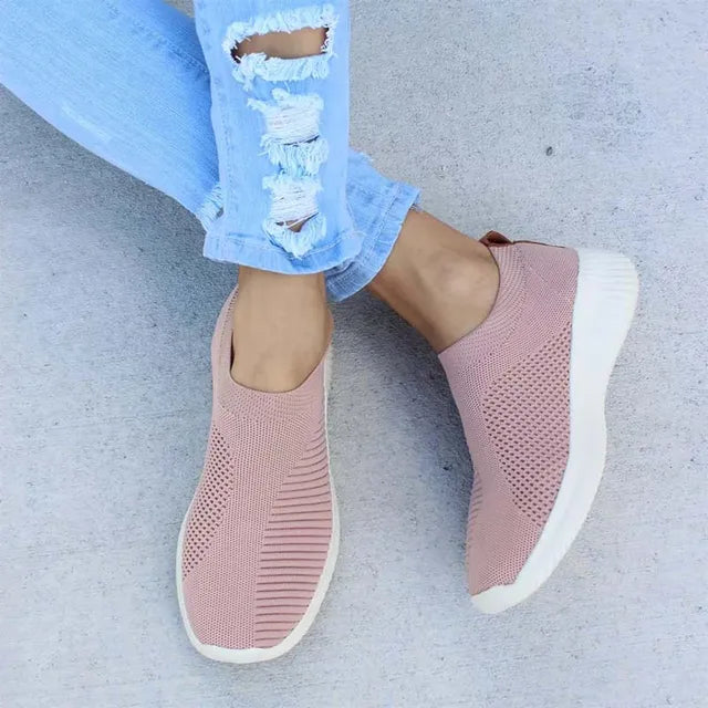 Sneakers Dames - Luchtige Instapper zonder Veters | Casual