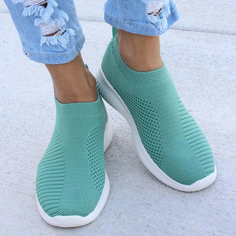 Sneakers Dames - Luchtige Instapper zonder Veters | Casual