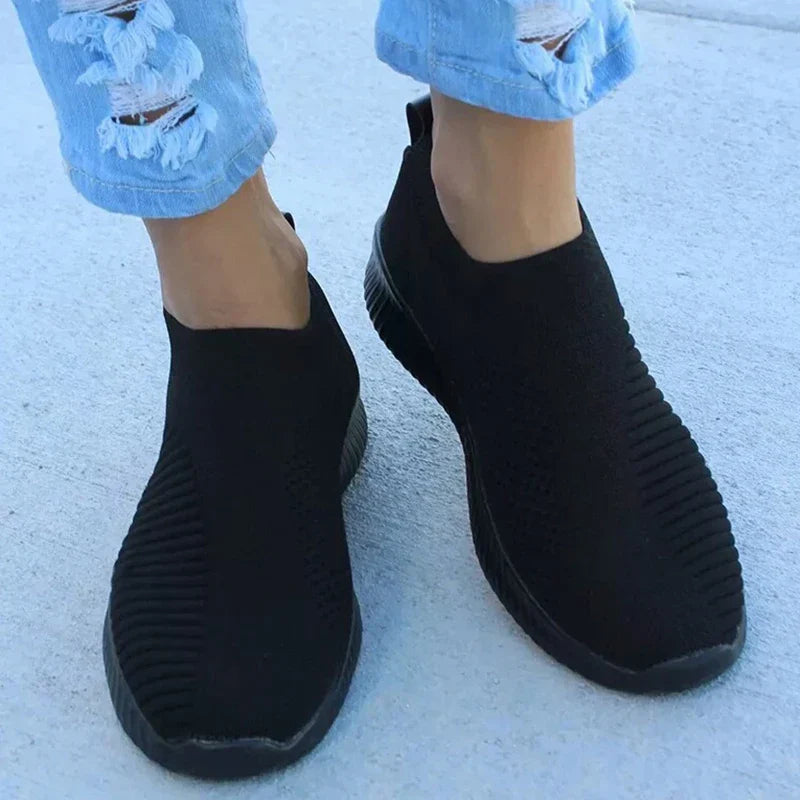 Sneakers Dames - Luchtige Instapper zonder Veters | Casual