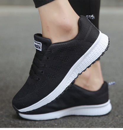 Hardloop Schoenen Dames - Lichte Zool met Vetersluiting | Sport