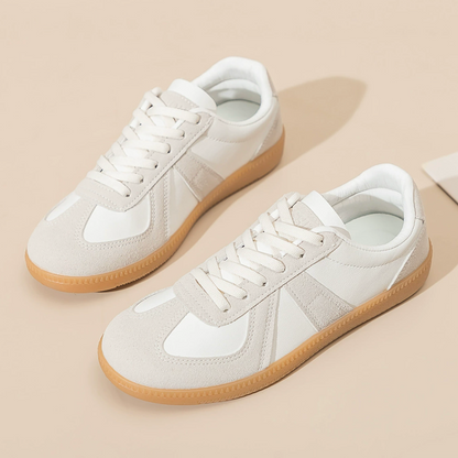 Sneakers Dames - Lage Vetersluiting | Retro