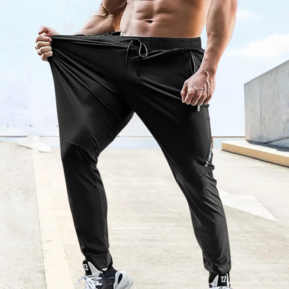 Joggingbroek Heren - Slim Fit met Ritszakken | Sport