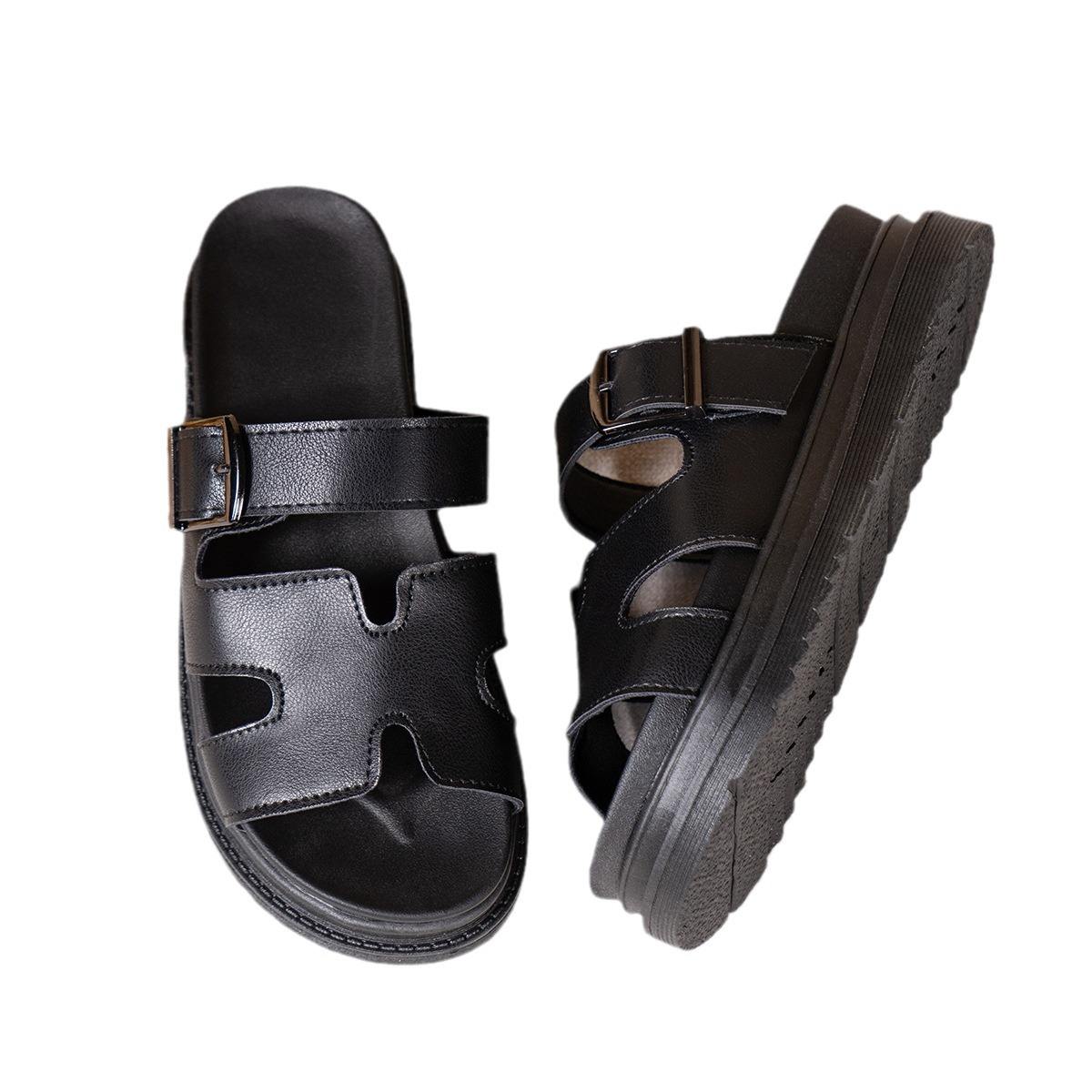 Sandalen Dames - Chunky Zoolsandaal met Gesp | Zomer