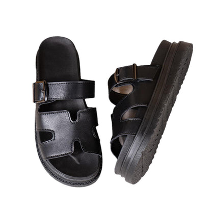 Sandalen Dames - Chunky Zoolsandaal met Gesp | Zomer
