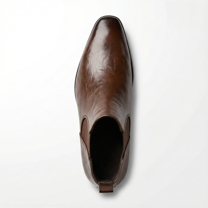 Sven - Heren Chelsea Boots Net Warm Gevoerd met Elastische Instap