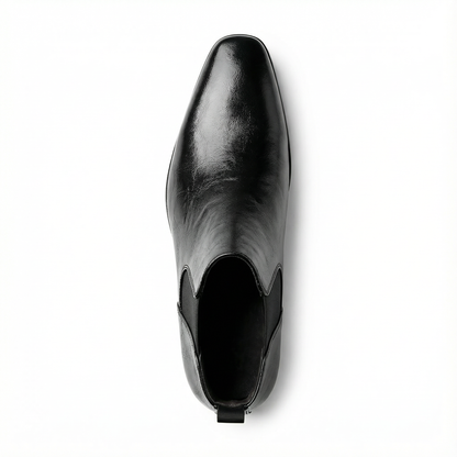 Sven - Heren Chelsea Boots Net Warm Gevoerd met Elastische Instap