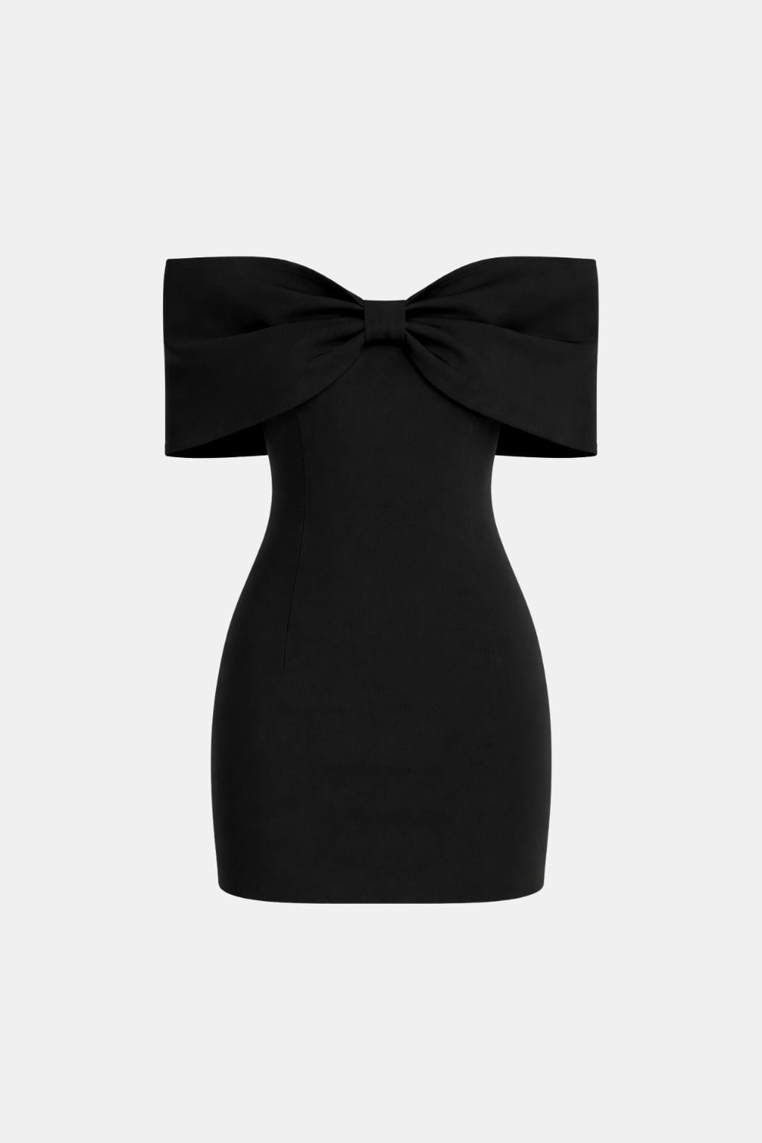 Tess - Sexy Galajurk Dames met Off-Shoulder en Strikdetail