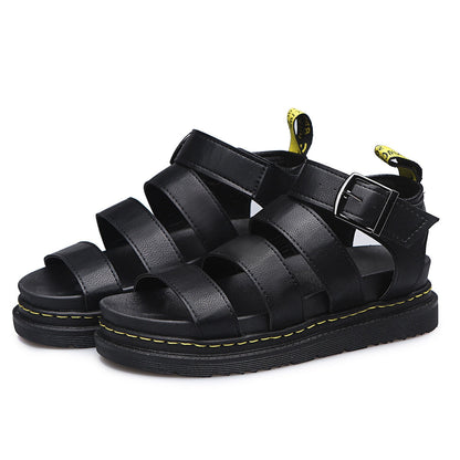 Tess - Stoere Orthopedische Sandalen Dames met Brede Banden en Gespsluiting
