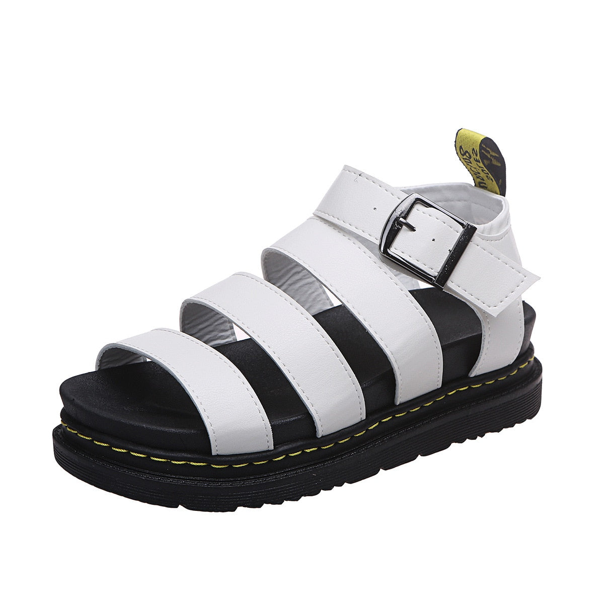 Tess - Stoere Orthopedische Sandalen Dames met Brede Banden en Gespsluiting