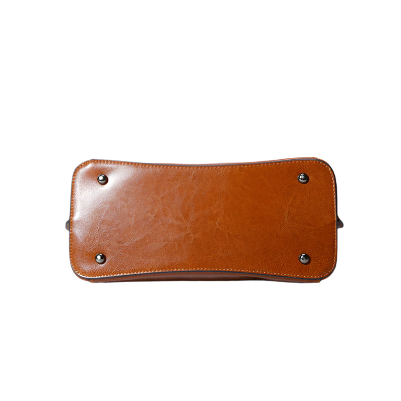 Tas Dames - Gestructureerde Handtas met Geometrisch Patroon en Bedeltje | Chic